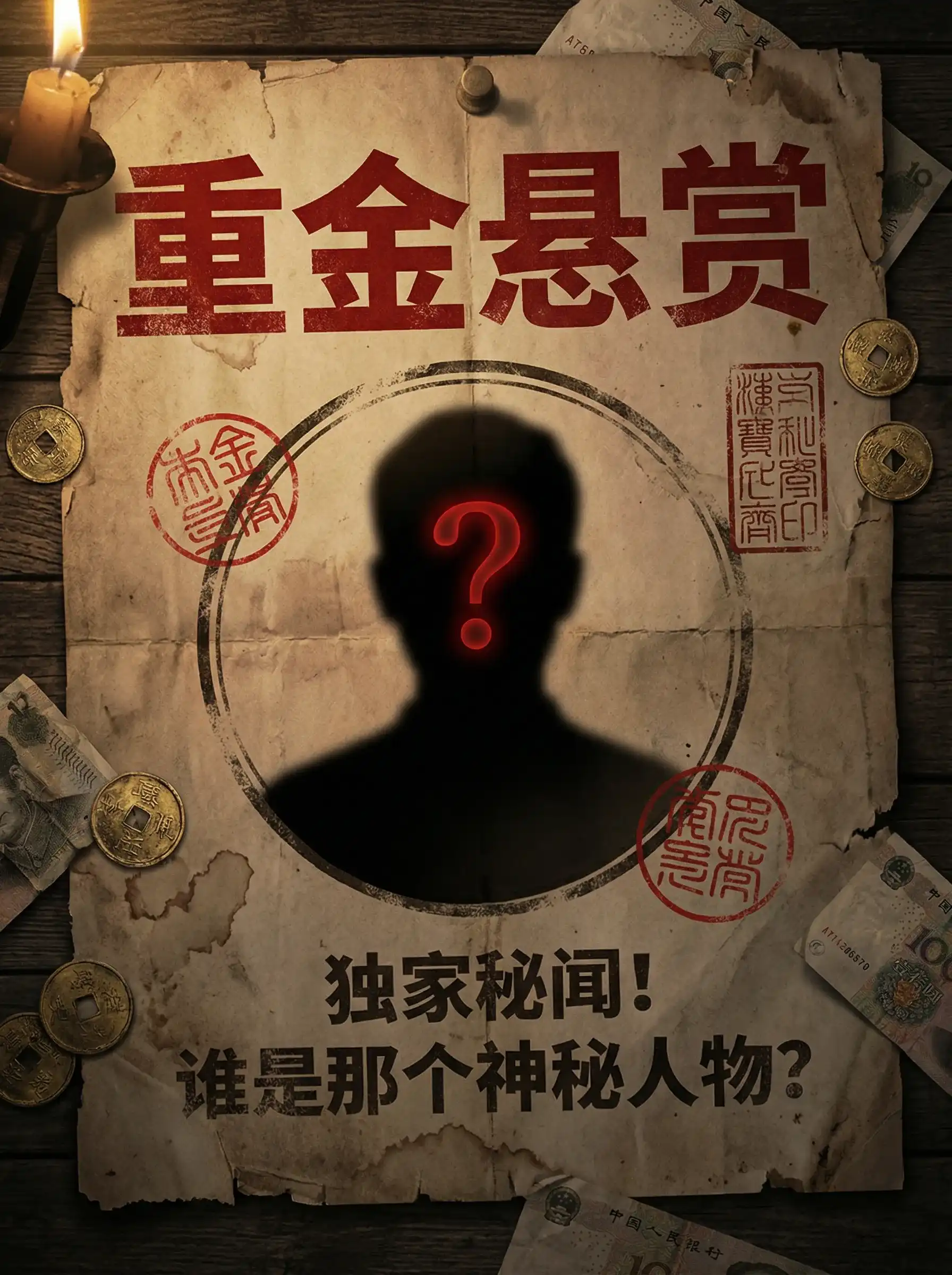 正火娱乐 - 重金悬赏线索征集令